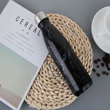 Load image into Gallery viewer, Popular stainless steel thermos 500ml water bottle three colors marble insulate drinking  termica garrafa good chose of gifts