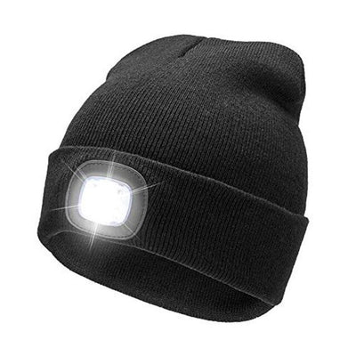 Christmas Gifts Top adult Kids hat christmas LED decorations for home Unisex Lighted Beanie Cap Hip Hop Knit Hat Hunting Running