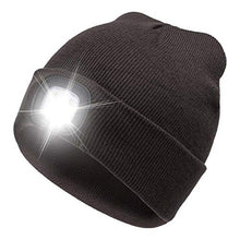 Load image into Gallery viewer, Christmas Gifts Top adult Kids hat christmas LED decorations for home Unisex Lighted Beanie Cap Hip Hop Knit Hat Hunting Running