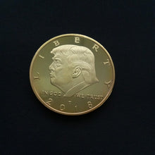 Load image into Gallery viewer, Gold Coin American 45th President Donald Trump Coin US White House The Statue of Liberty Silver Metal Coin Collection Mar21