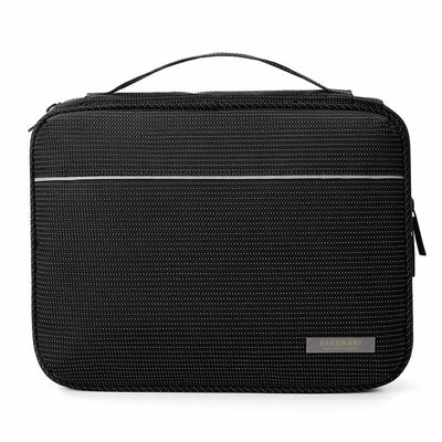 BAGSMART Double Layer Travel Electronics Cases Cable Organizer Travel Electronic Accessories Bags Charger Wire Organizer Bags