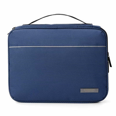 BAGSMART Double Layer Travel Electronics Cases Cable Organizer Travel Electronic Accessories Bags Charger Wire Organizer Bags