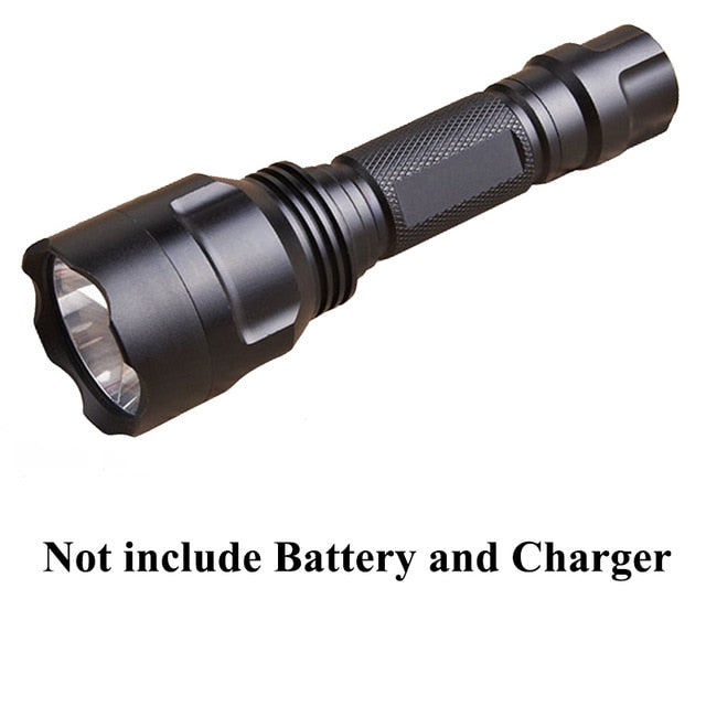 Litwod Z10C8 High Power tactical LED Flashlight XM-L2 T6 U3 Self defense Flashlight torch lanterna for Hunting Bike light lamp