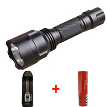Load image into Gallery viewer, Litwod Z10C8 High Power tactical LED Flashlight XM-L2 T6 U3 Self defense Flashlight torch lanterna for Hunting Bike light lamp
