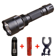 Load image into Gallery viewer, Litwod Z10C8 High Power tactical LED Flashlight XM-L2 T6 U3 Self defense Flashlight torch lanterna for Hunting Bike light lamp