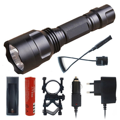 Litwod Z10C8 High Power tactical LED Flashlight XM-L2 T6 U3 Self defense Flashlight torch lanterna for Hunting Bike light lamp