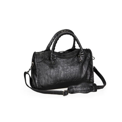 Luxury Handbags Women Bags Designer Soft Tassel Motorcycle Handbags Ladies Chic PU Leather Crossbody Bags Stylish Shoulder Bag