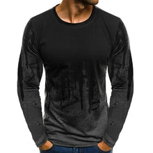 Load image into Gallery viewer, SHUJIN Plus Size T Shirt Men Spring long Sleeve O Neck Loose Tops%Tees Casual Camouflage Printed Streetwear Male Hip Hop T-shirt