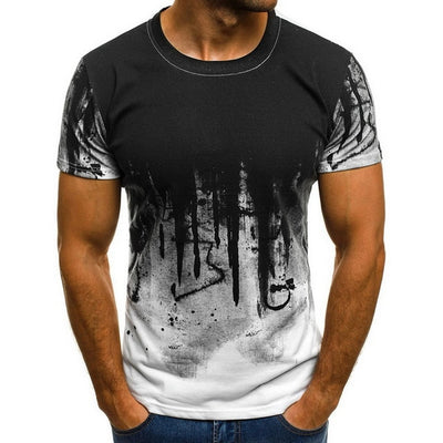 SHUJIN Plus Size T Shirt Men Spring long Sleeve O Neck Loose Tops%Tees Casual Camouflage Printed Streetwear Male Hip Hop T-shirt